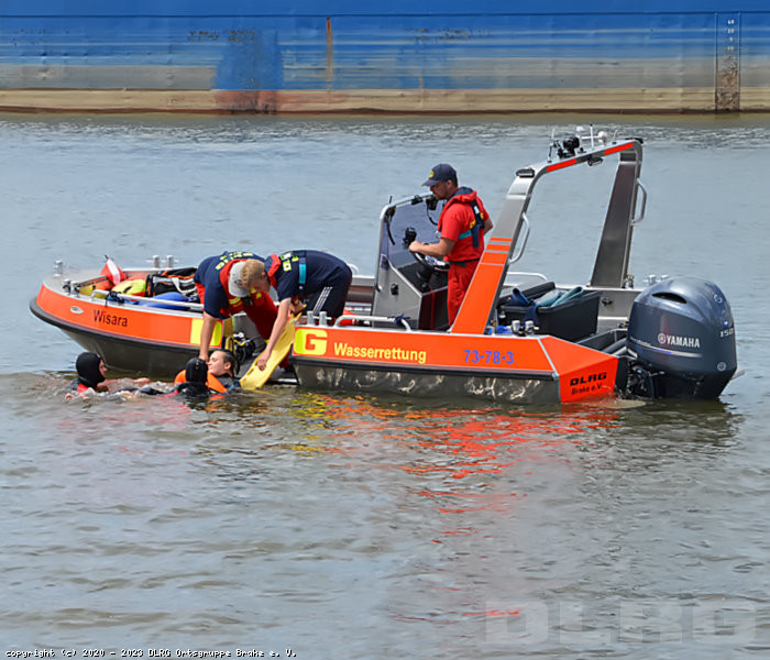 Rettung aus dem Wasser